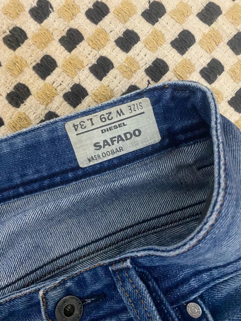 Calça jeans feminina diesel 38 - Foto 2