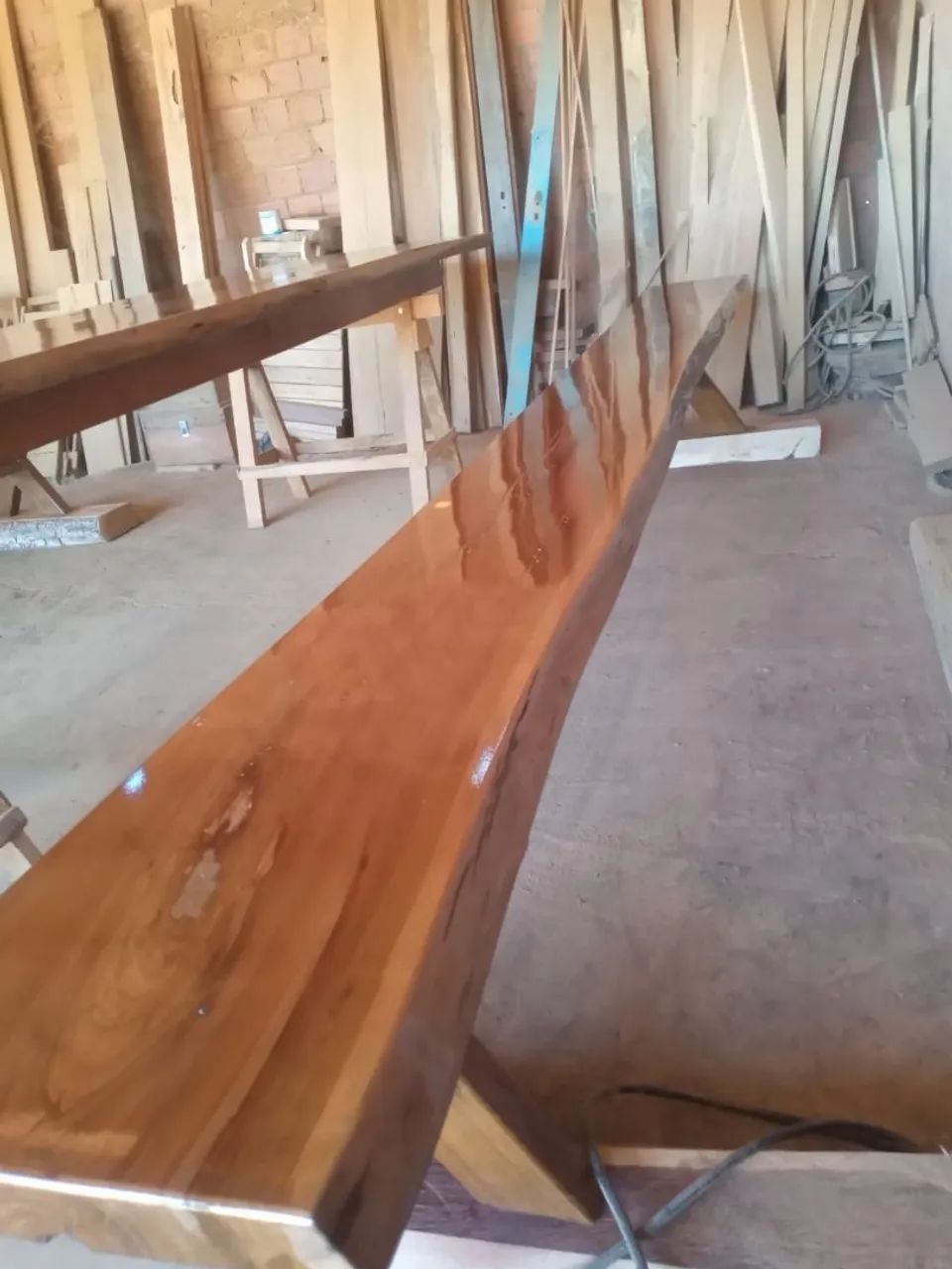 Mesa Rústica Premium em Ipê 4m | R$ 11.500,00| Aceito Propostas - Foto 2