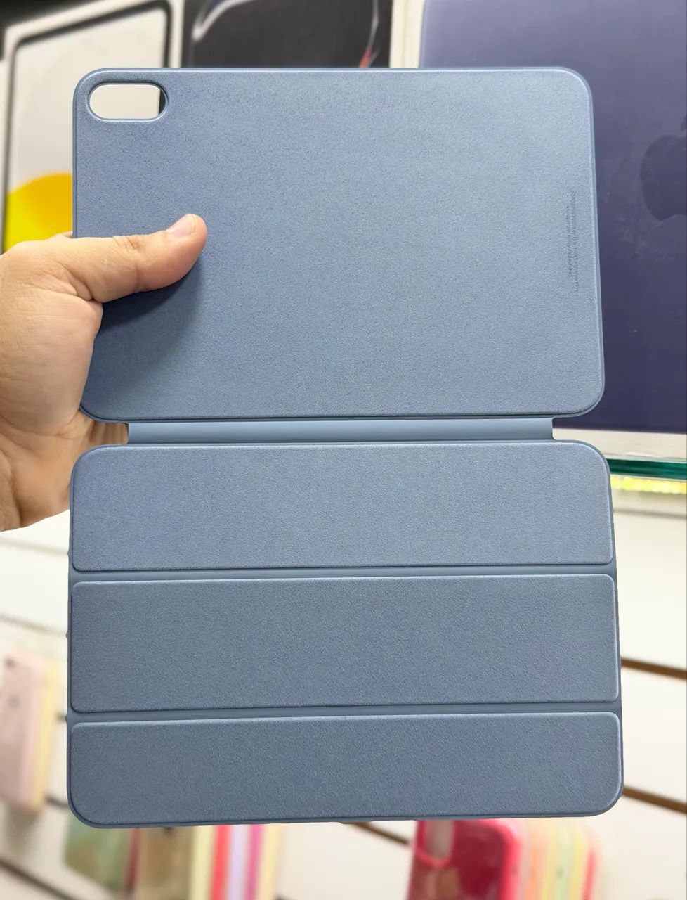 Smart folio original ( para ipad mini 7 e 6 ) LOJA FÍSICA sem uso ( capa original Apple ) - Foto 3