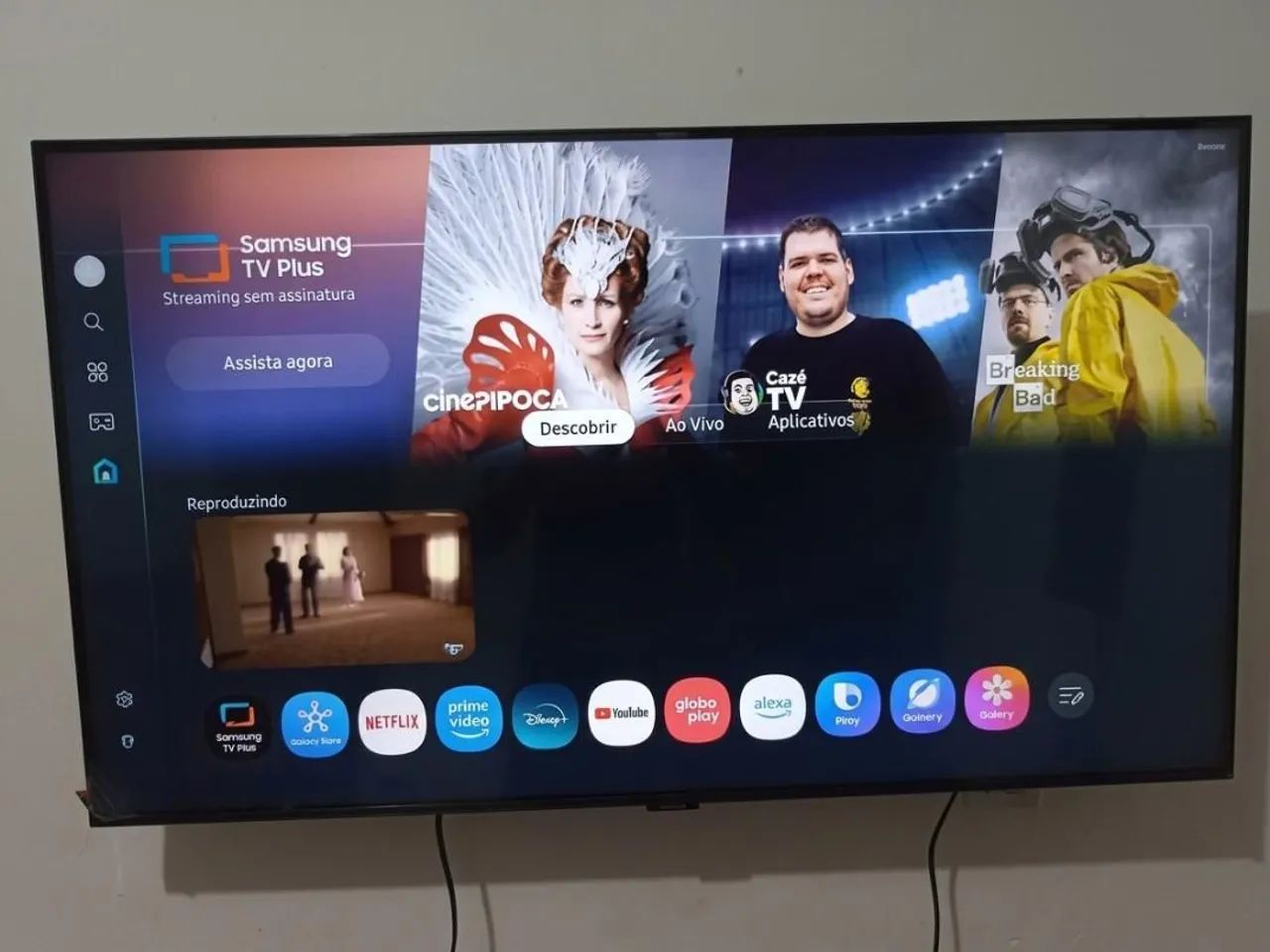 Vendo TV Samsung smart  cristal 4k 43 polegadas 