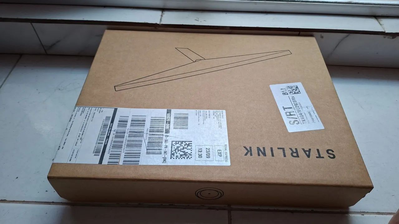 Starlink mini na caixa, aceito proposta 
