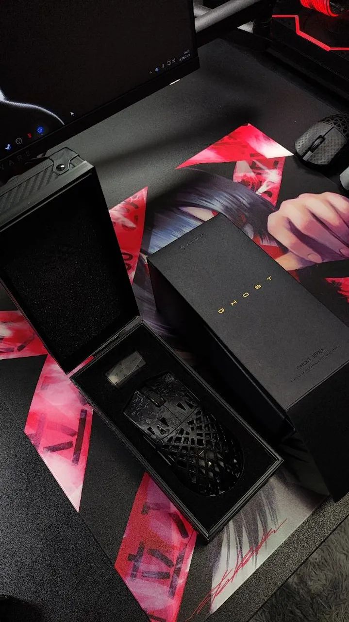 MOUSE ATK GHOST EXTREME RARO ( NOVO ) - Periféricos e Acessórios