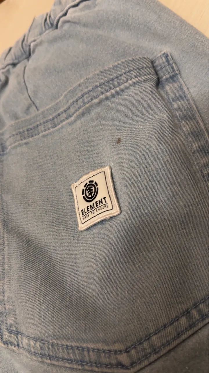 Calça Jeans Element Brand Denim Azul Claro - Foto 5