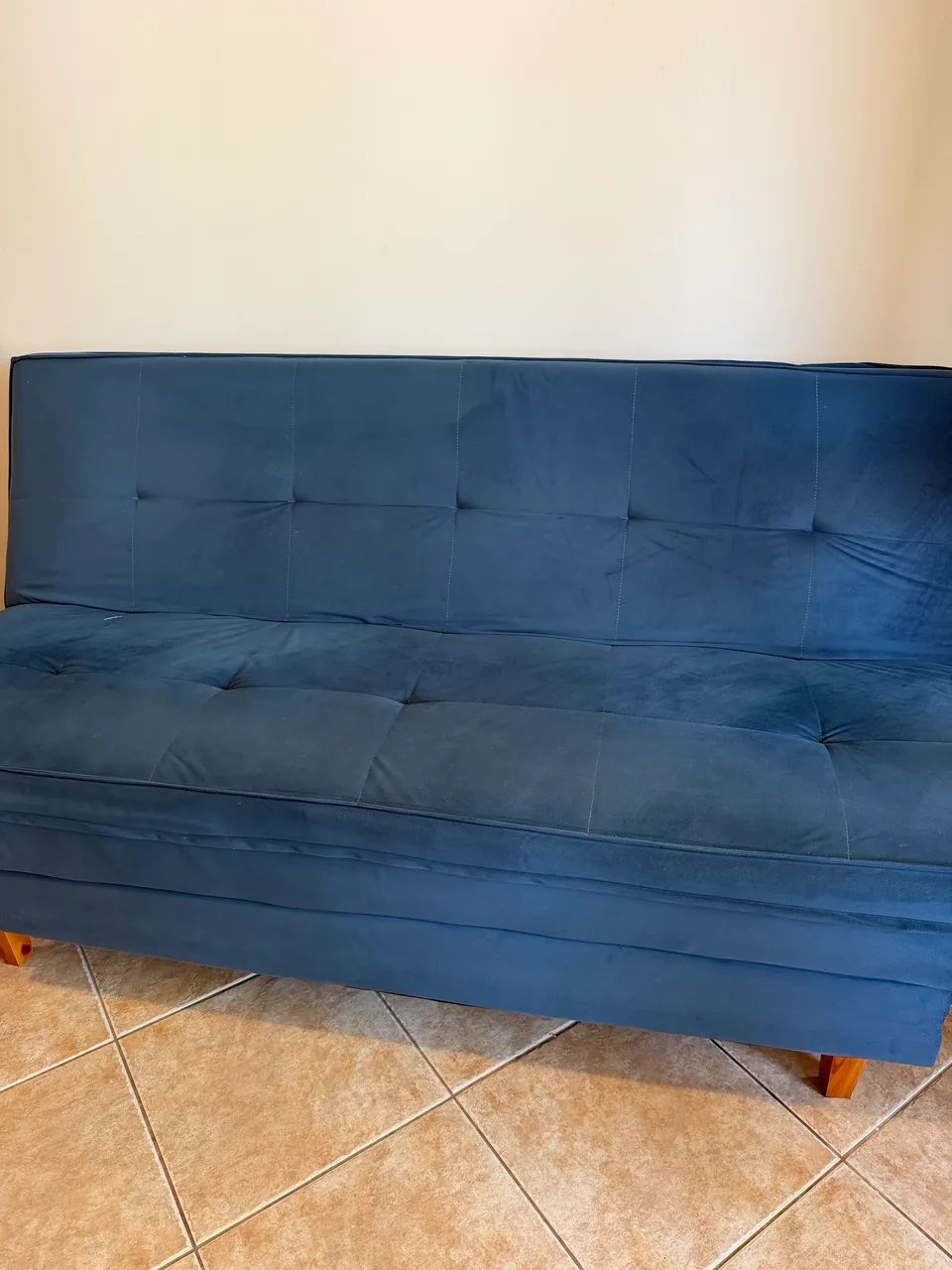 Sofá Cama Azul - Foto 2