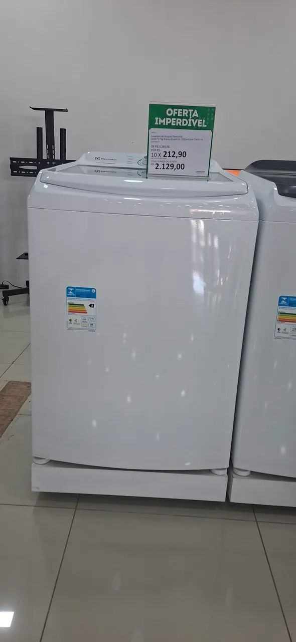 Máquina de lavar 17kg Electrolux