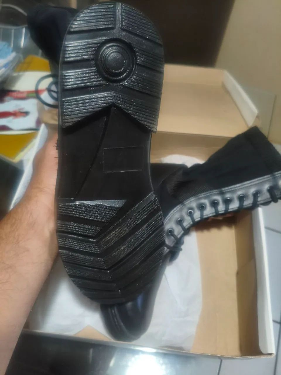 Vendo coturno de couro. - Foto 4
