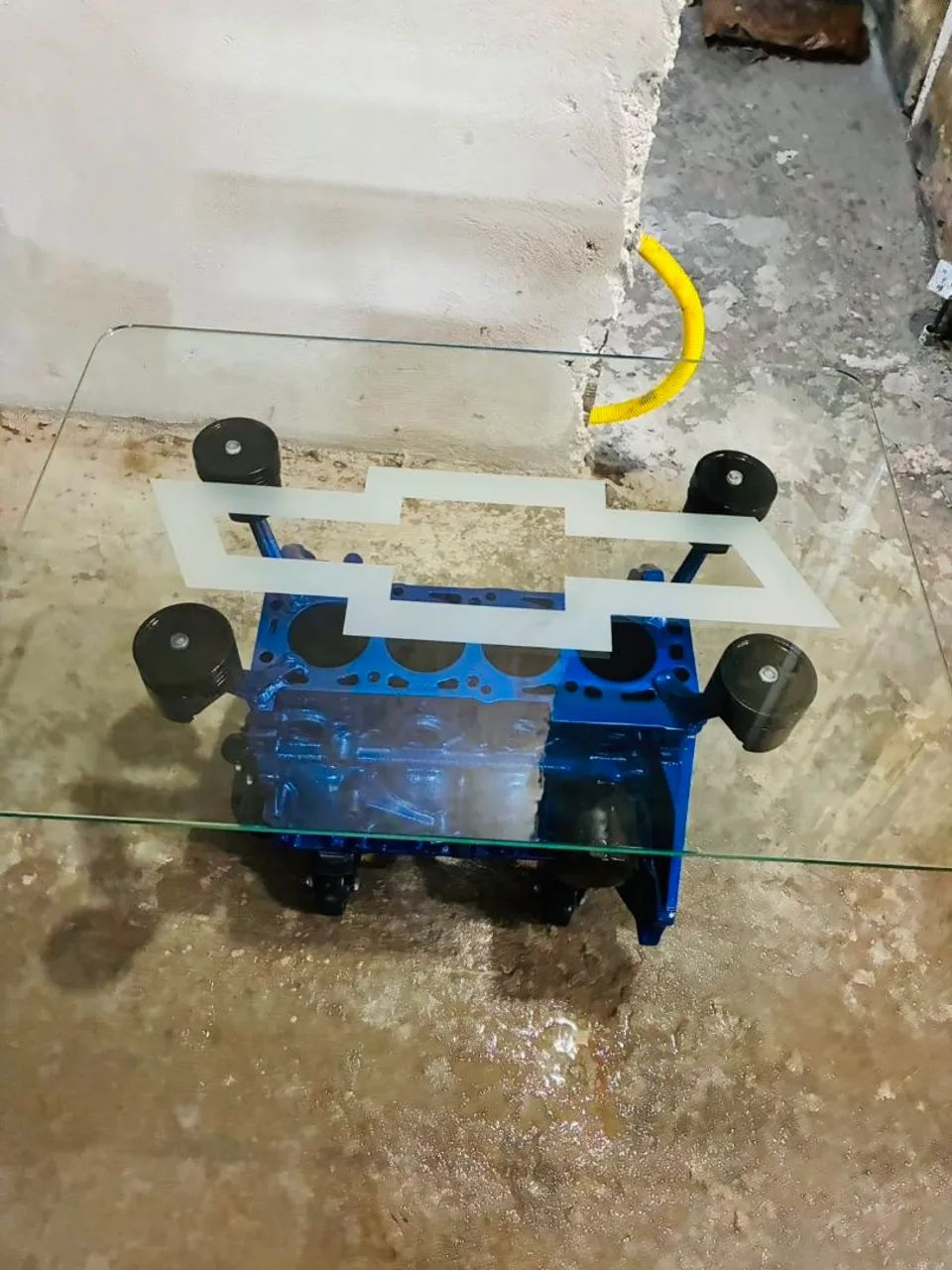 Mesa de bloco de motor 
