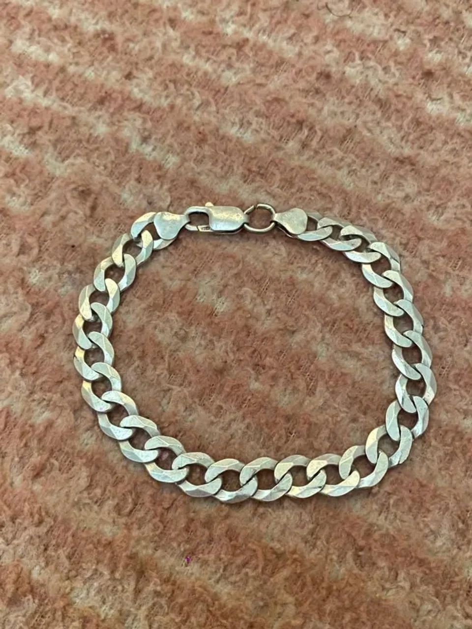 Pulseira de prata 925 maciça pura