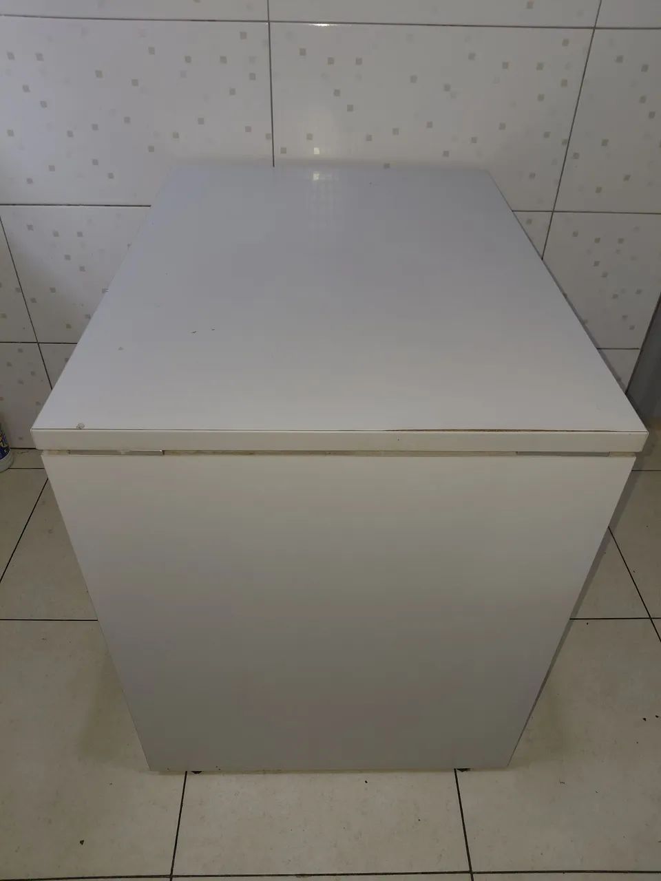 Mesa de Escritório Branca - Excelente Estado | R$ 140 - Foto 3