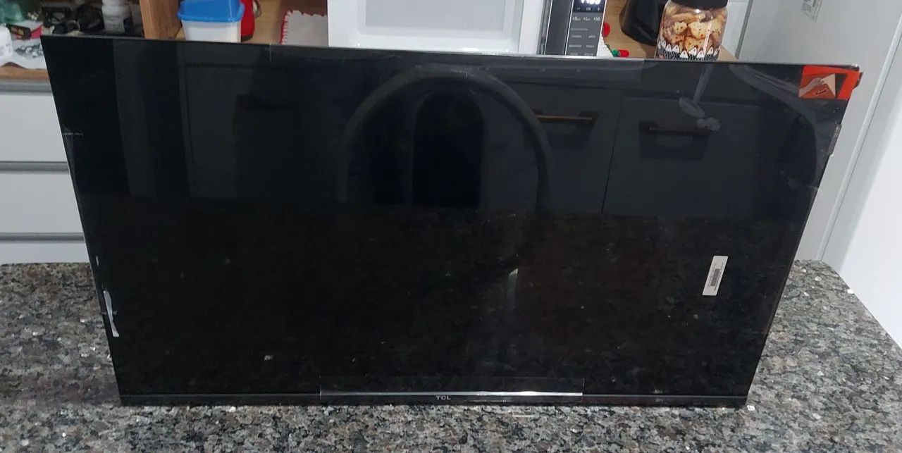 Tv Tcl 32 Pol ( Modelo 32S5k ) Tela Quebrada  - Foto 3