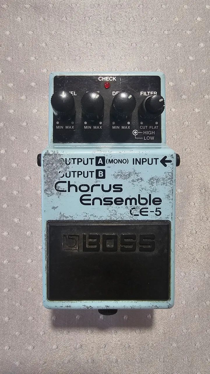 Pedal Chorus Boss CE5 pink label - Instrumentos musicais - Vila