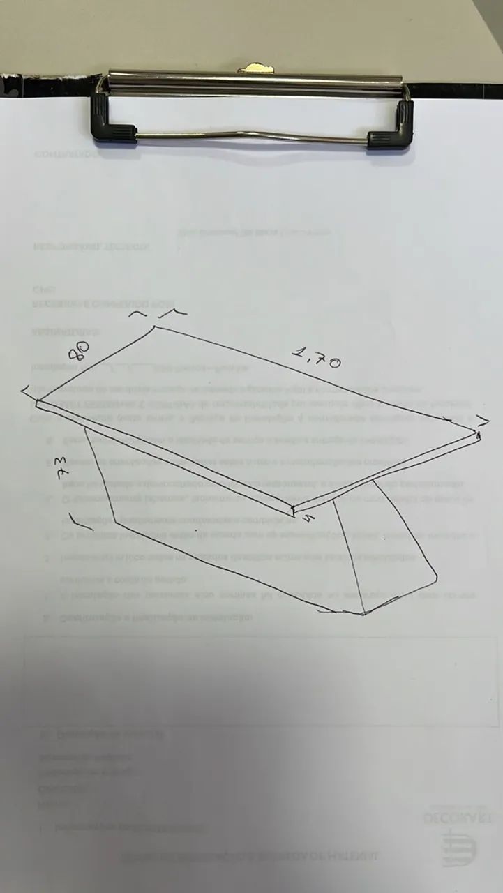 VENDO MESA SALA/ESCRITÓRIO - Foto 3