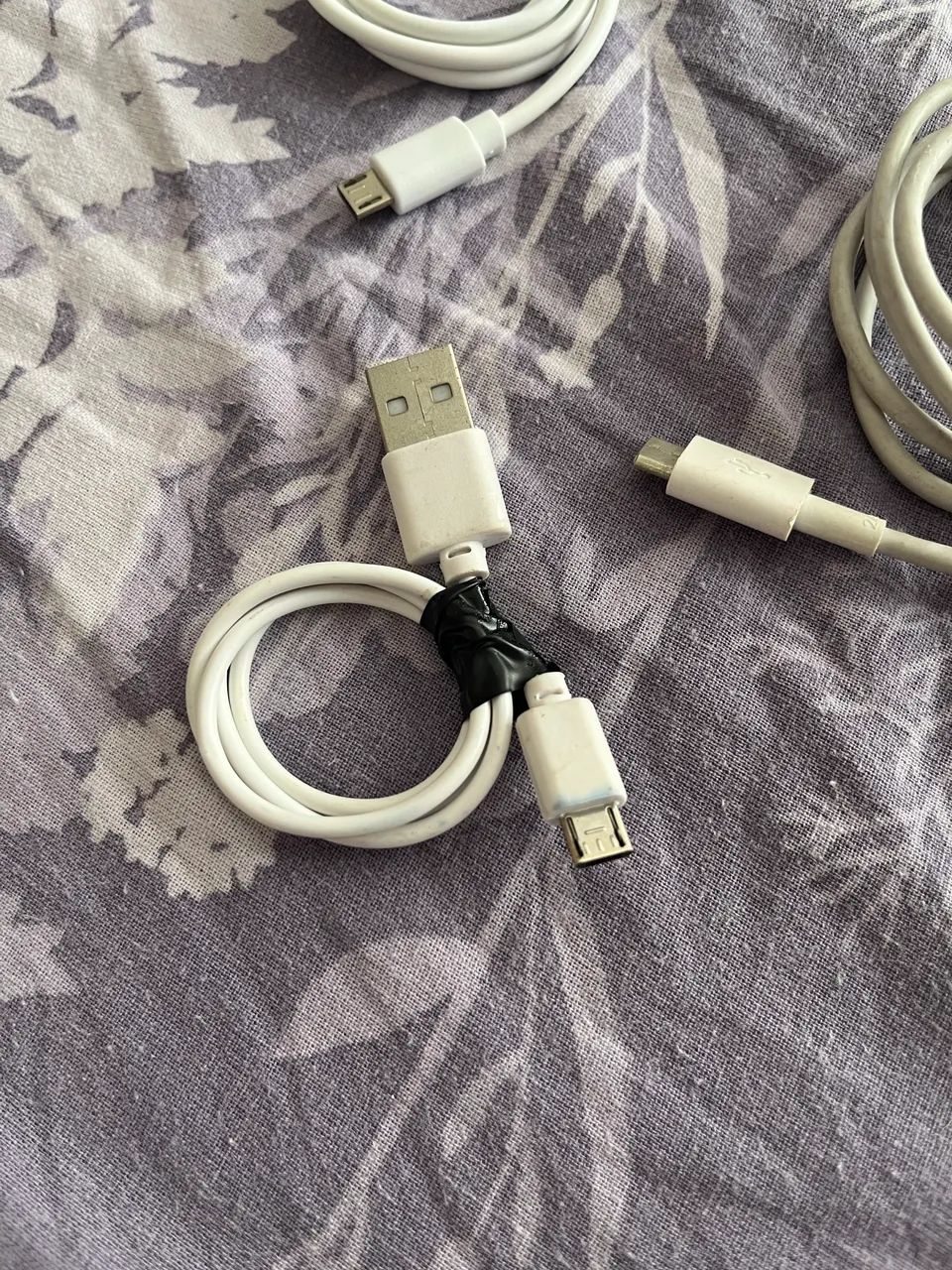 Lote 3 Cabos USB para Android (Micro USB) - Funcionando - Foto 2