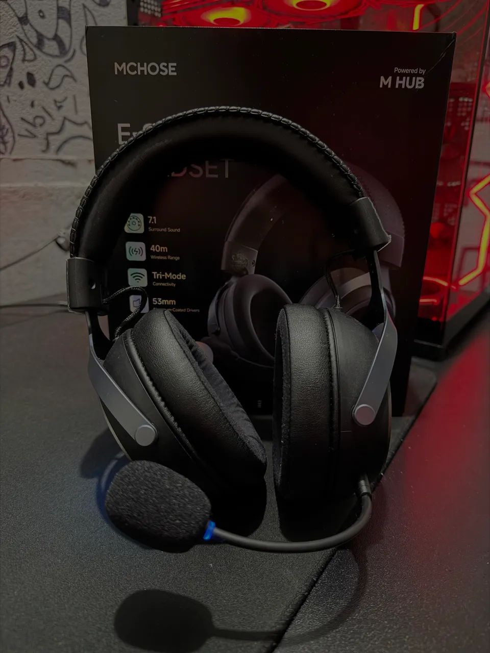 Headset MCHOSE X9  - Foto 2