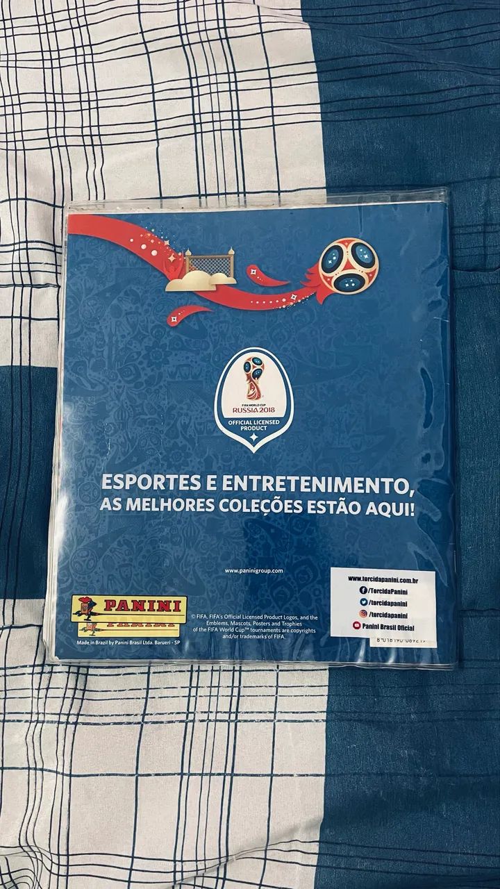 Álbum copa do mundo da Rússia 2018