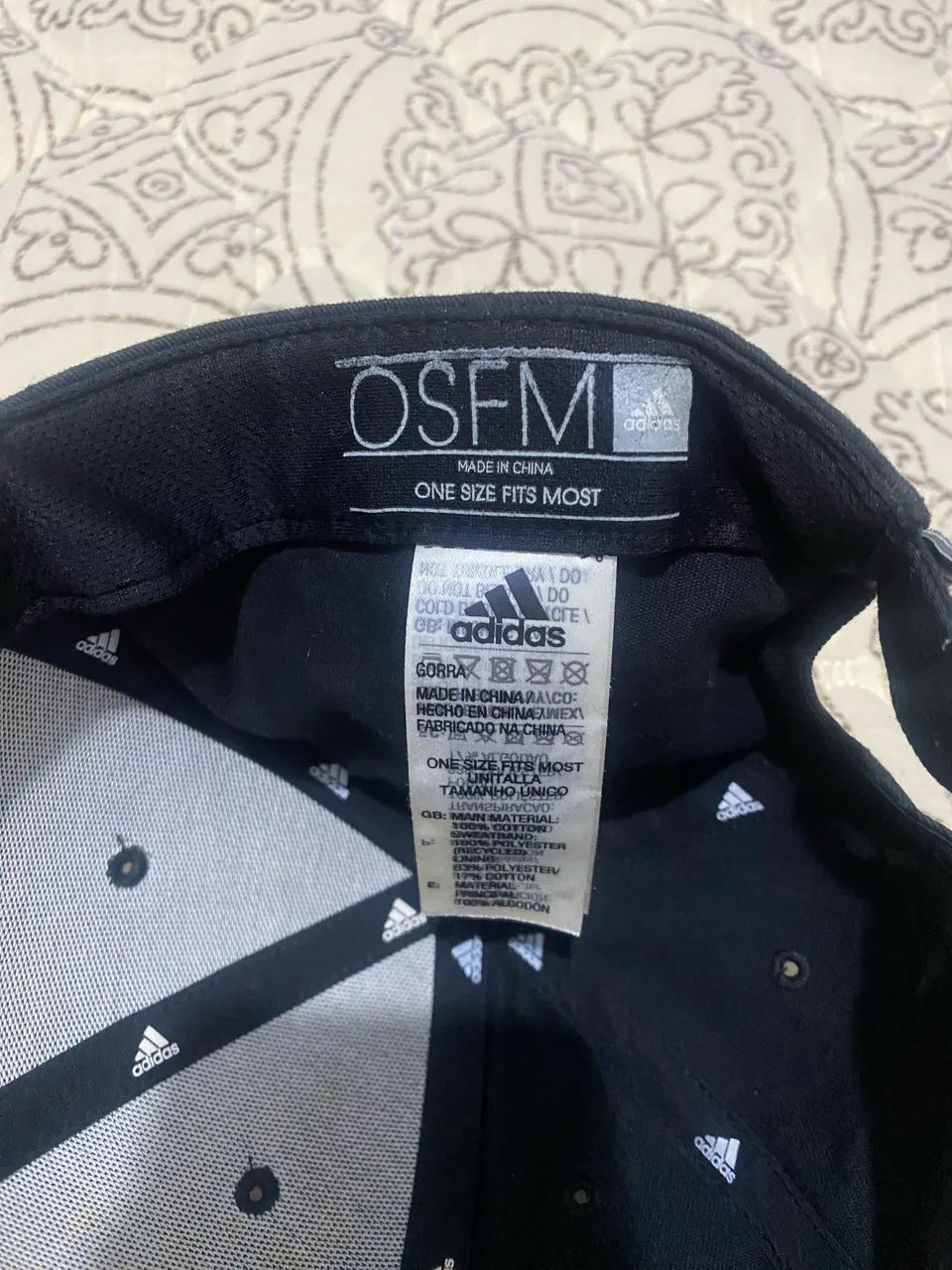 Boné Adidas preto - Foto 3