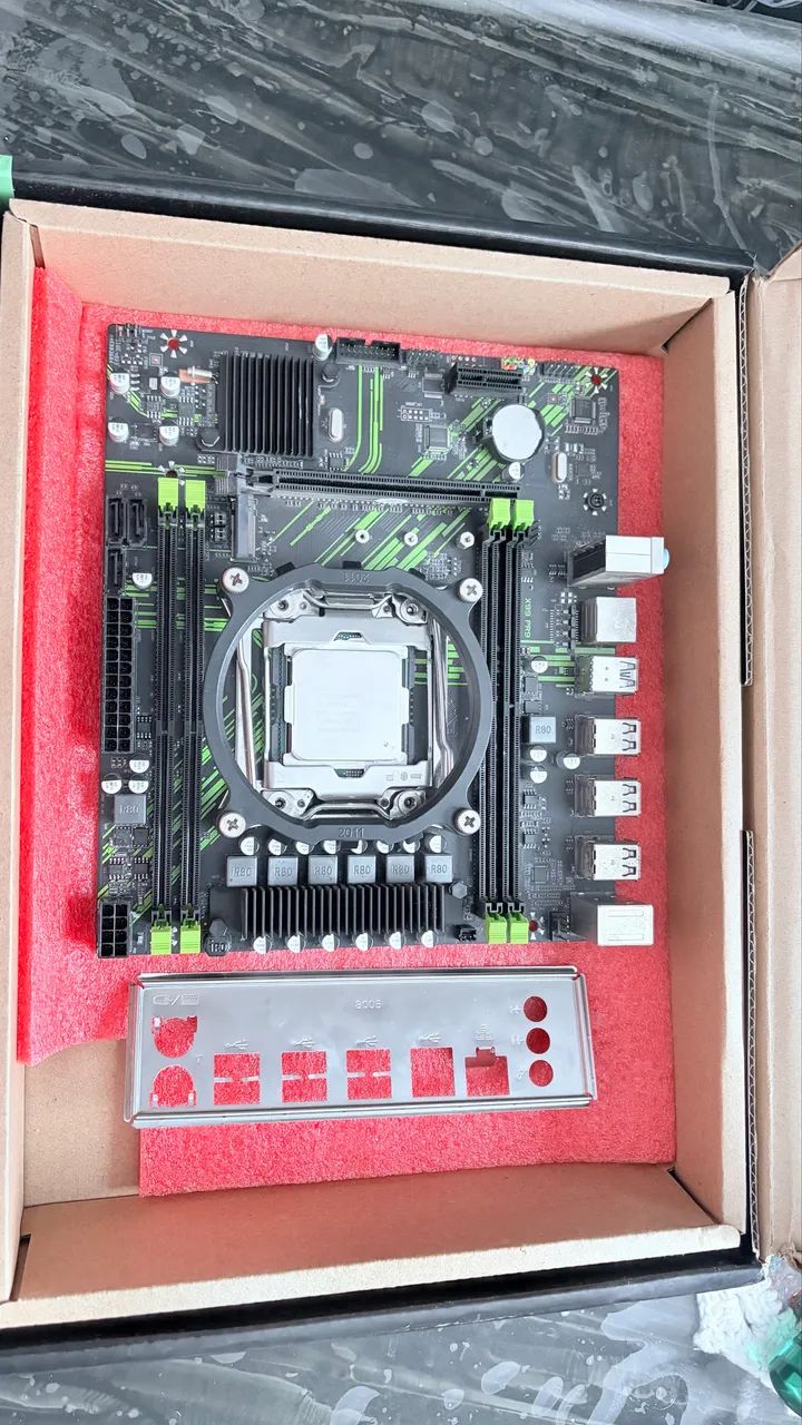 Placa mãe e processador Xeon 2650v4 - Foto 4