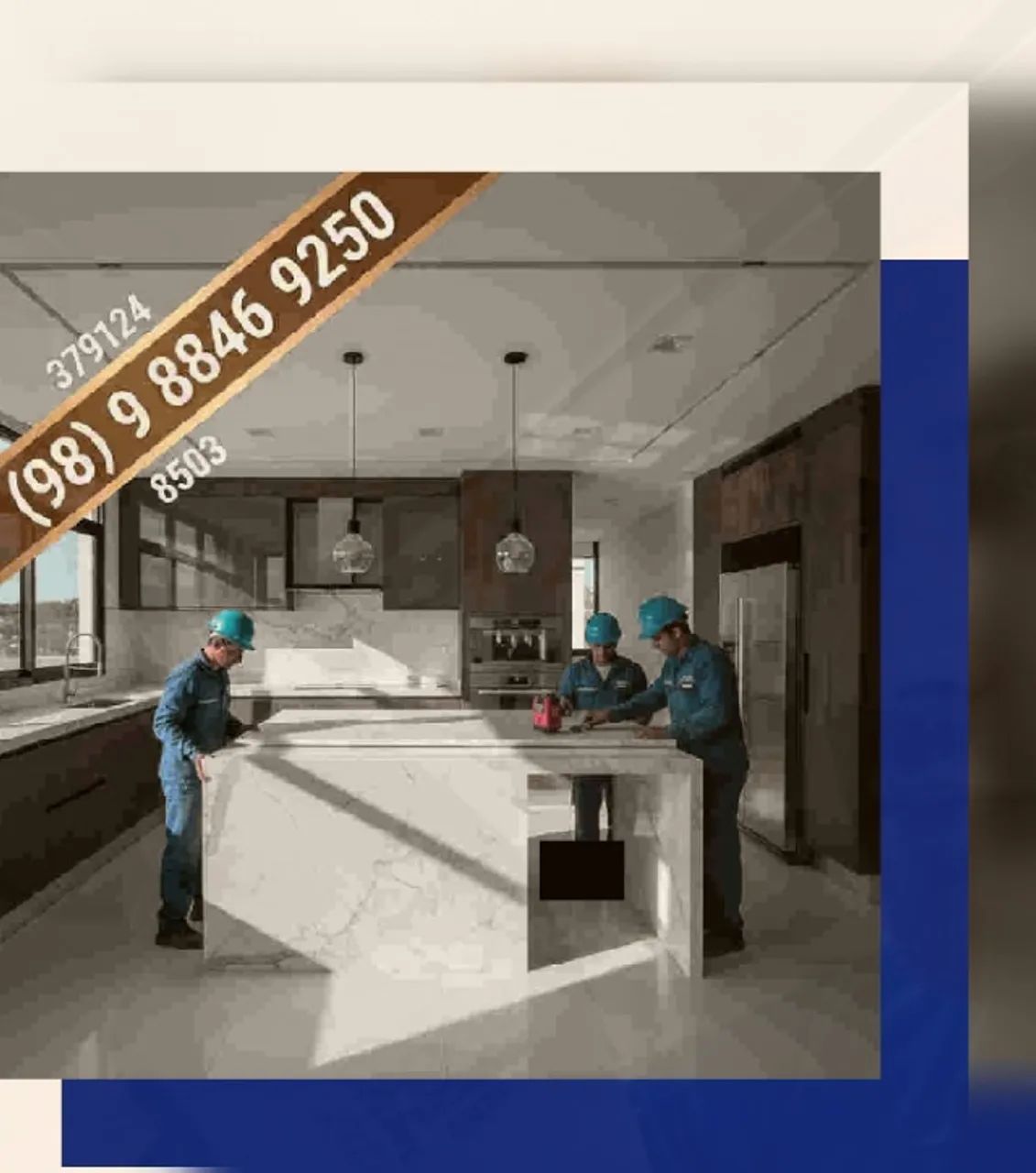 Marmores e Granitos com Qualidade - Habitar Construções - Nesta Segunda-feira (98)9-8846-9