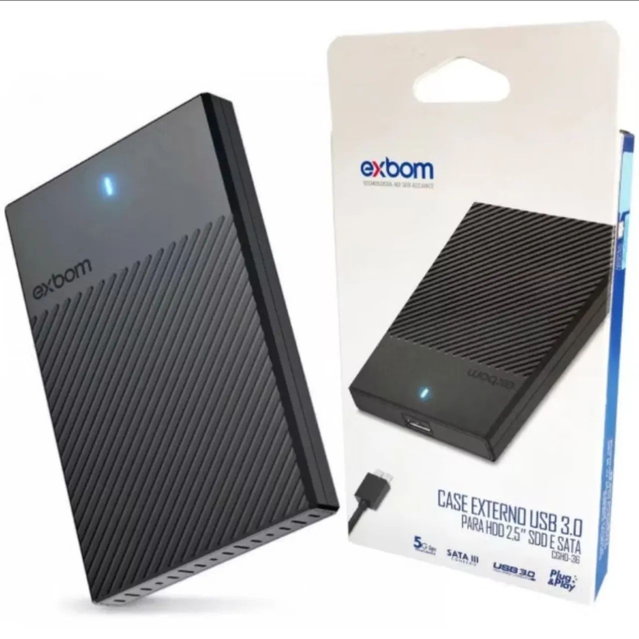 Hd externo 320gb exbom sata  - Foto 2