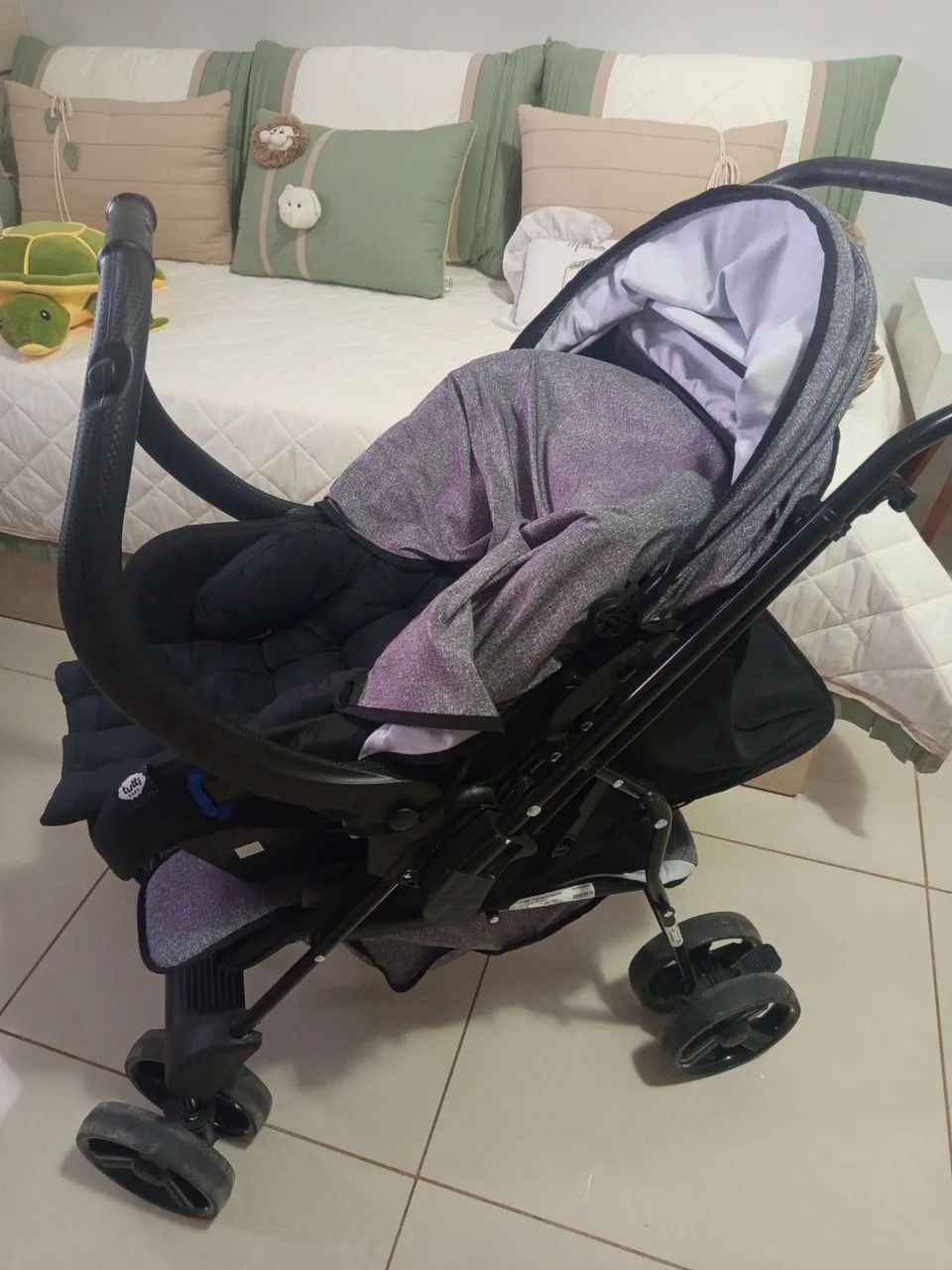 Kit carrinho de bebê ótimo estado 