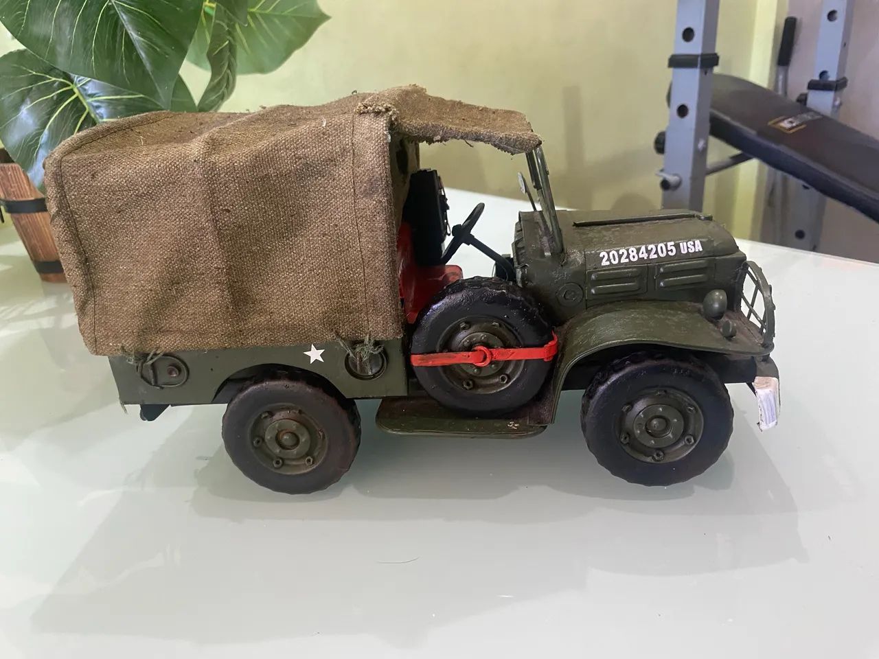 Jipe exército em latão  - Foto 2