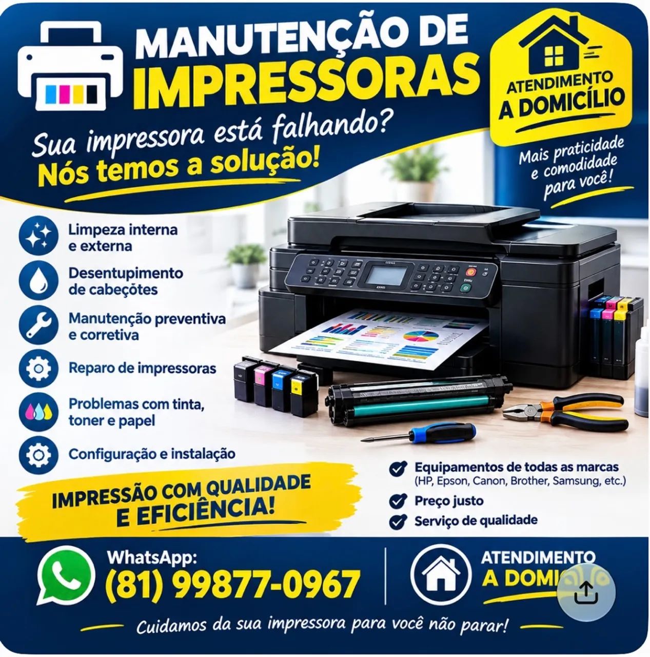 Manutenção de impressoras 