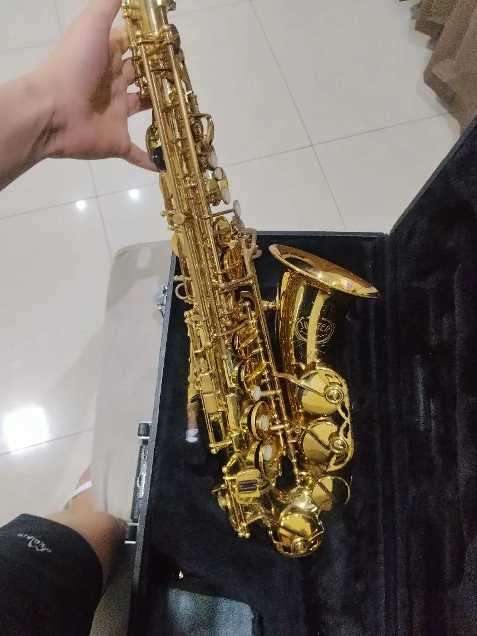 Sax Alto Jupiter JAS 769-767 Original Taiwan + Estojo rígido