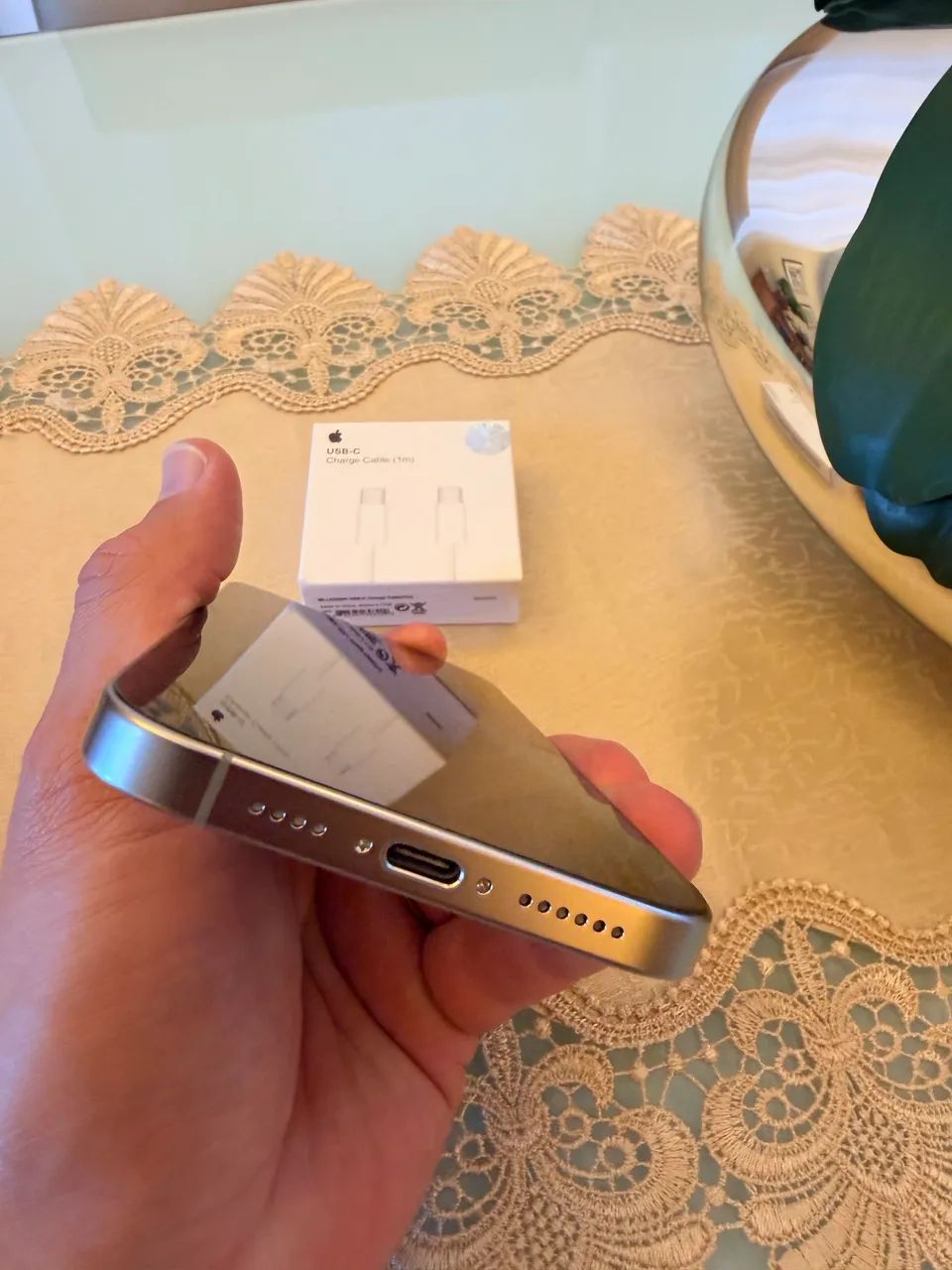 iPhone 16 pro max 256gb titanium Natural  - Foto 4