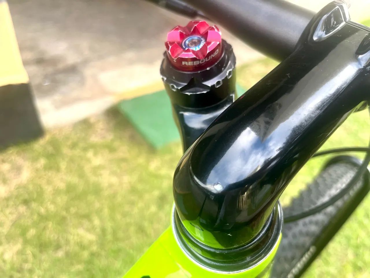 Cannondale FSI Carbono com suspensão Lefty - Foto 3