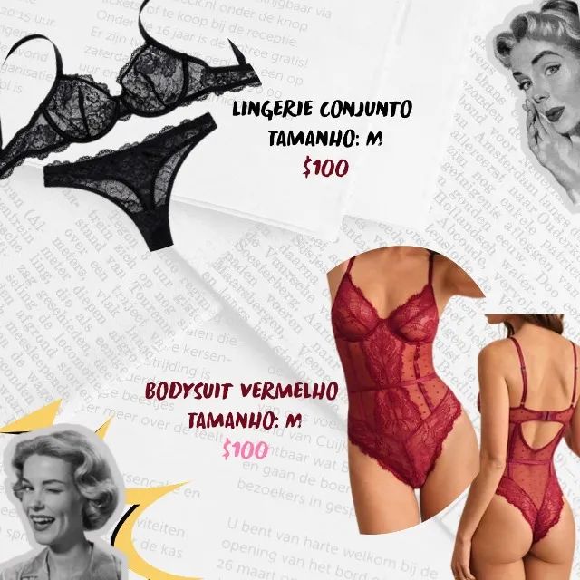 Lingerie e robe  - Foto 3