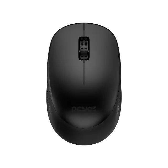Mouse Sem Fio Pcyes Mover Black 1600Dpi - Silent Click - Pmmwscb