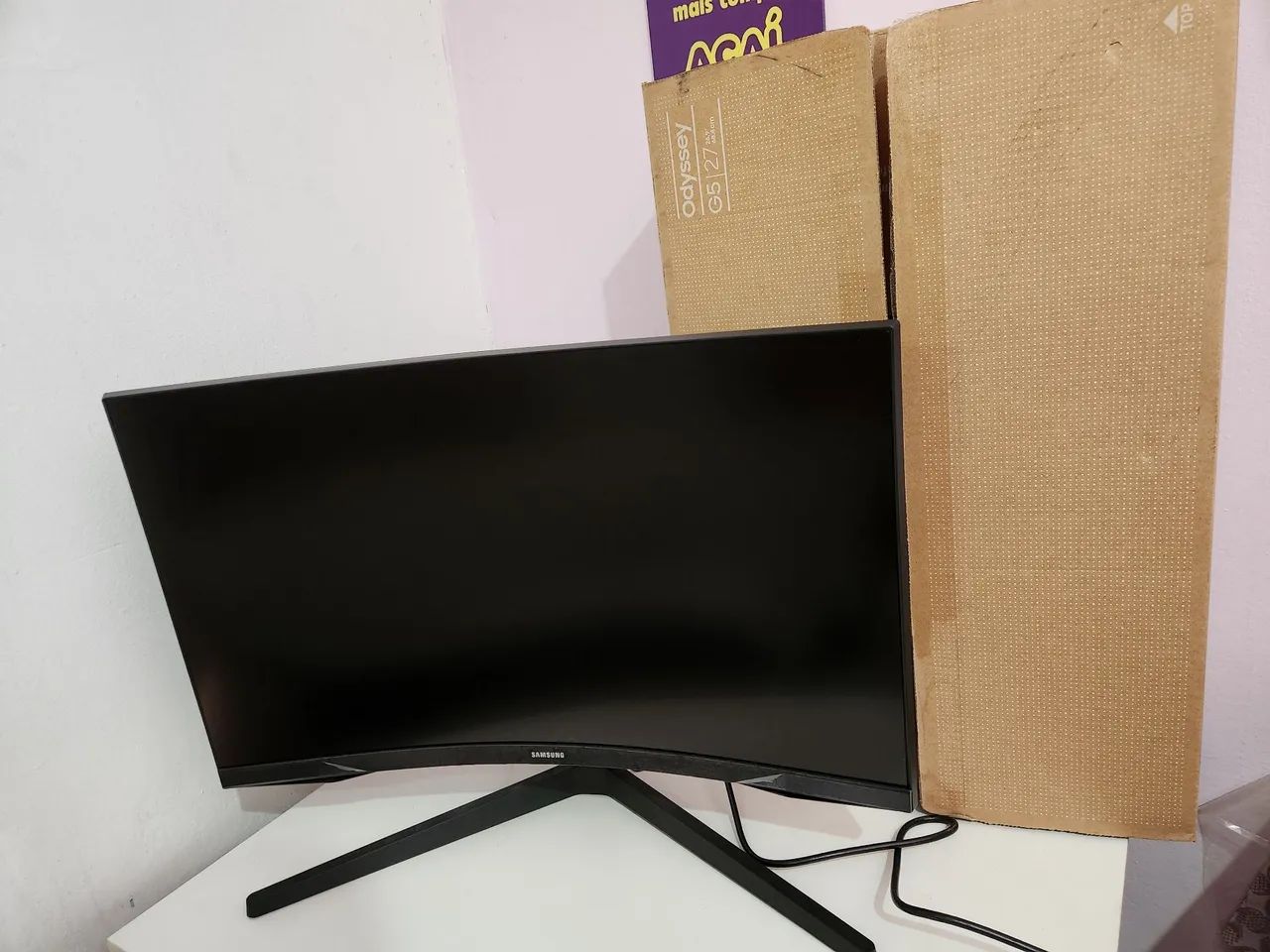 Monitor 27p samsung odyssey g5 resolução 2k