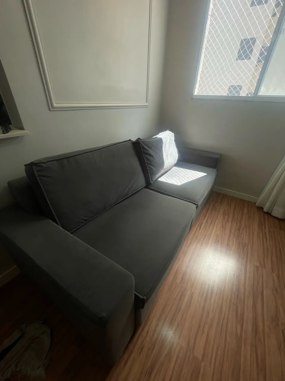 Sofá retrátil 3 lugares tok stok  - Foto 5