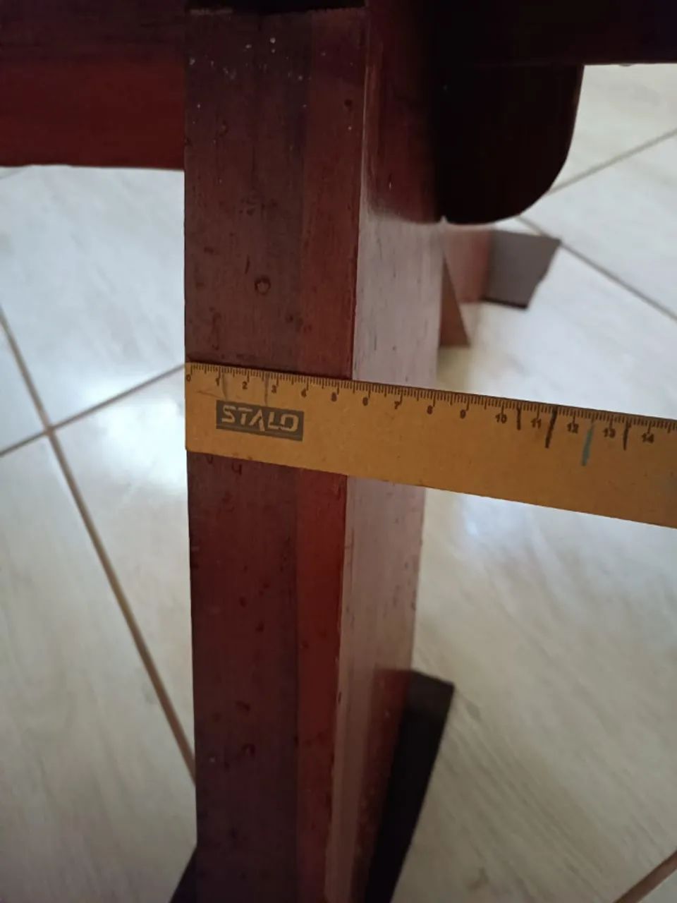 Mesa de madeira prancha única - Foto 2