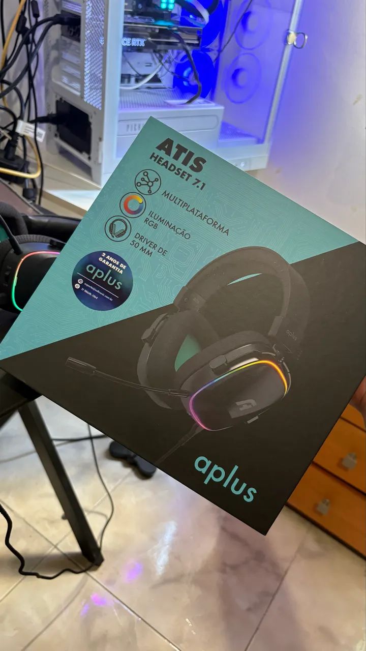 Headset Gamer Aplus Atis AH200 - Foto 2