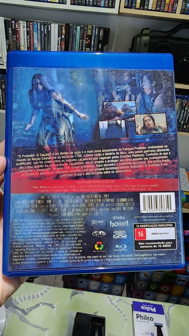 Blu-ray O Predador A Caçada Autorado - Foto 2