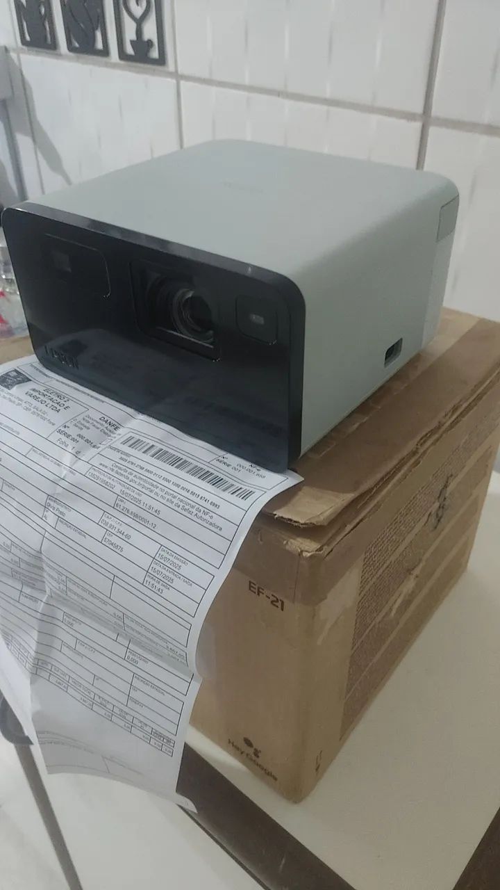 projetor epson epiqvision laser smart ef21 - Foto 4