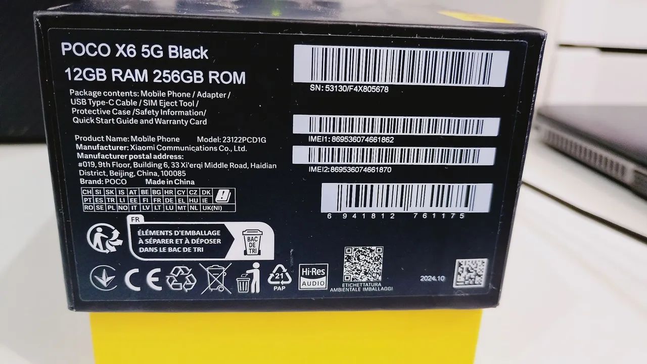 Celular POCO X6 5G 256GB  - Foto 2