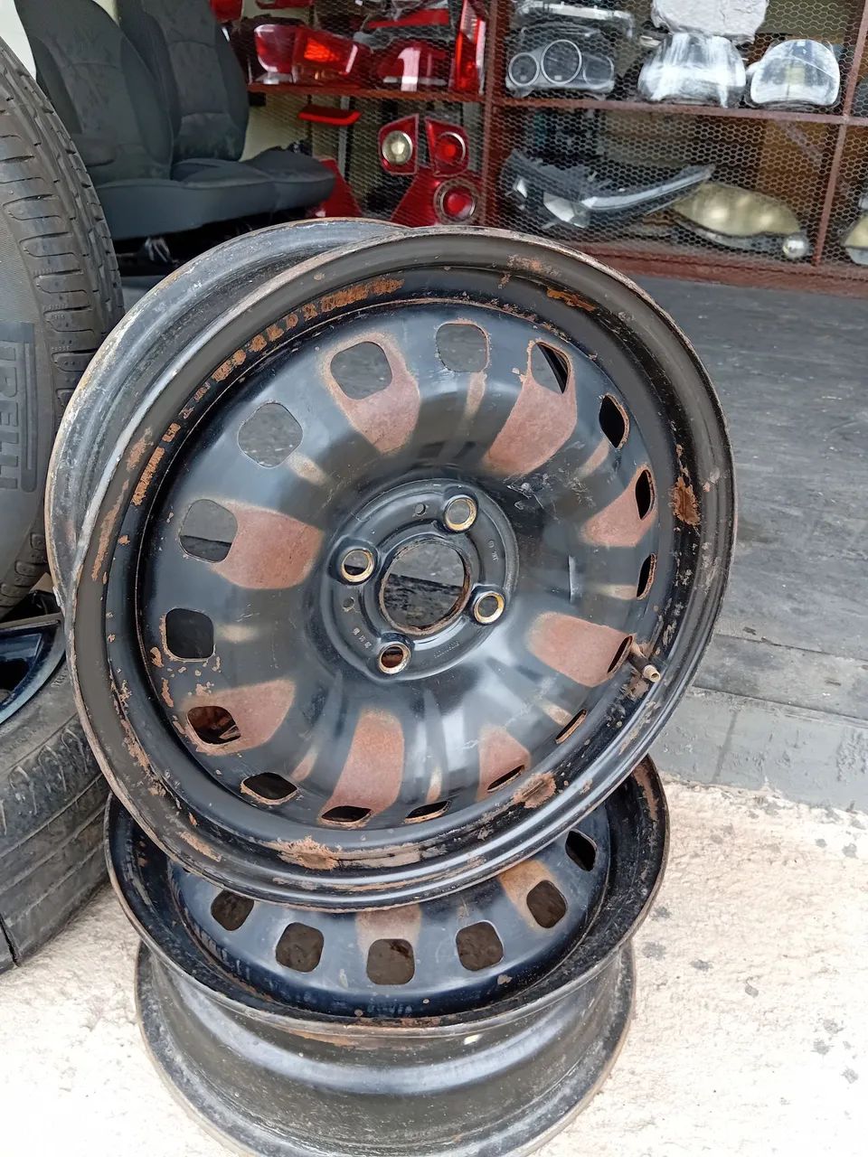 Rodas de ferro Aro 14 vw