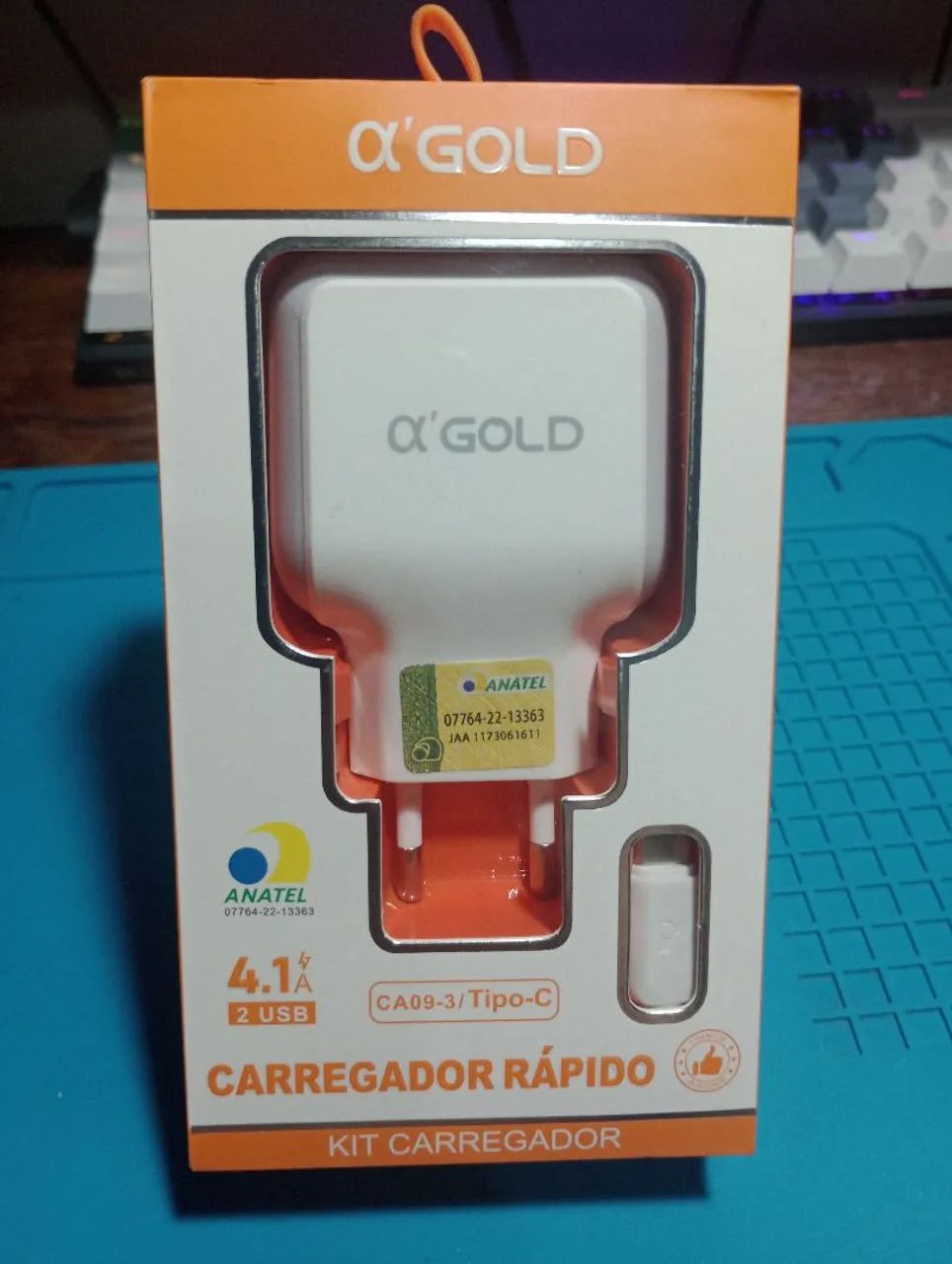 Kit Carregador Rápido Tipo-C 25W Android/iOS