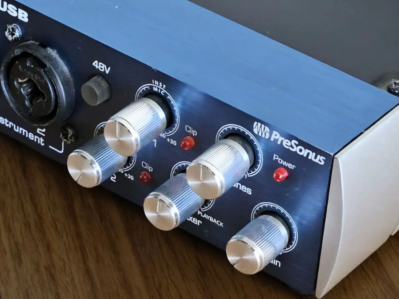 Interface presonus 2x2 usb entrada controlador midi - Foto 5