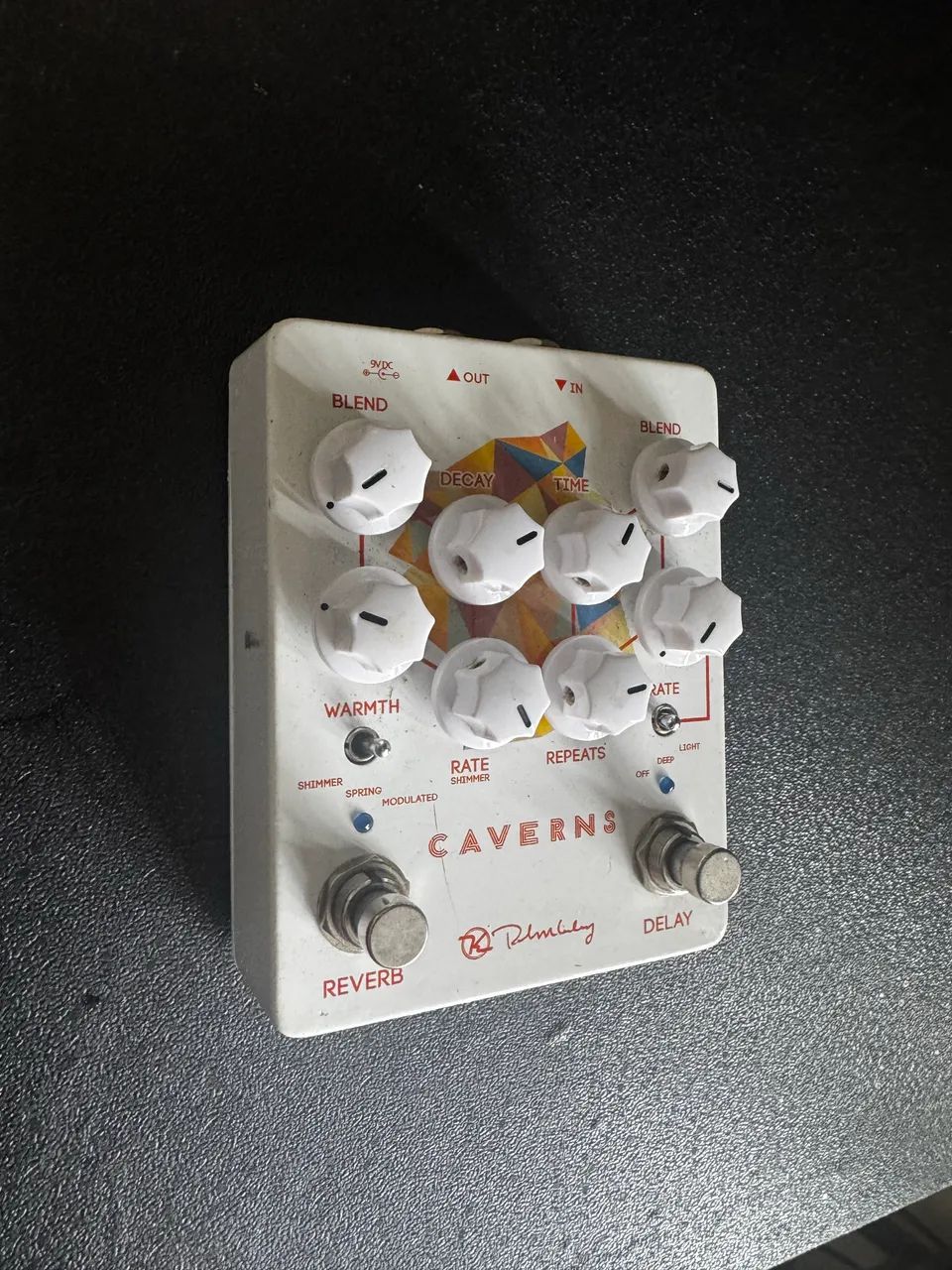 Pedal Delay e Reverb Keeley Caverns - Foto 2