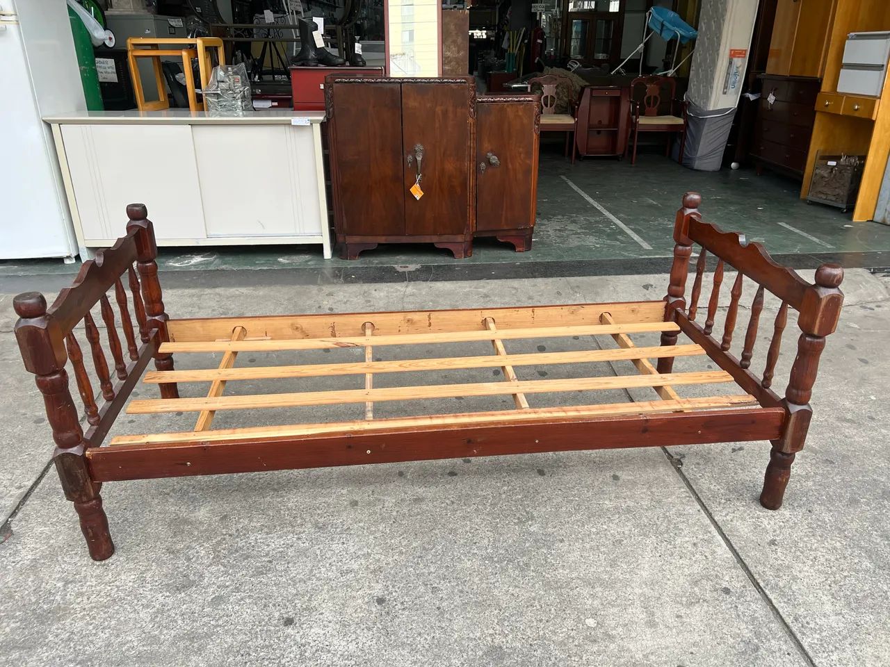 Cama de Solteiro em Madeira 78x188 - Foto 4