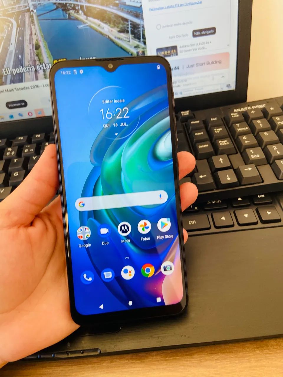 Motorola G10 -semi novo completo  - Foto 2