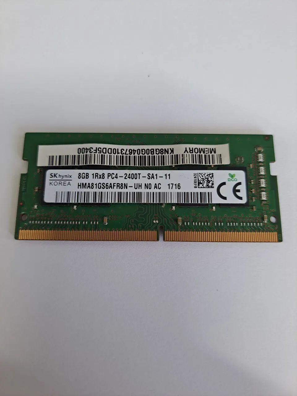 Memória 8 Gb ddr4 notebook 2400