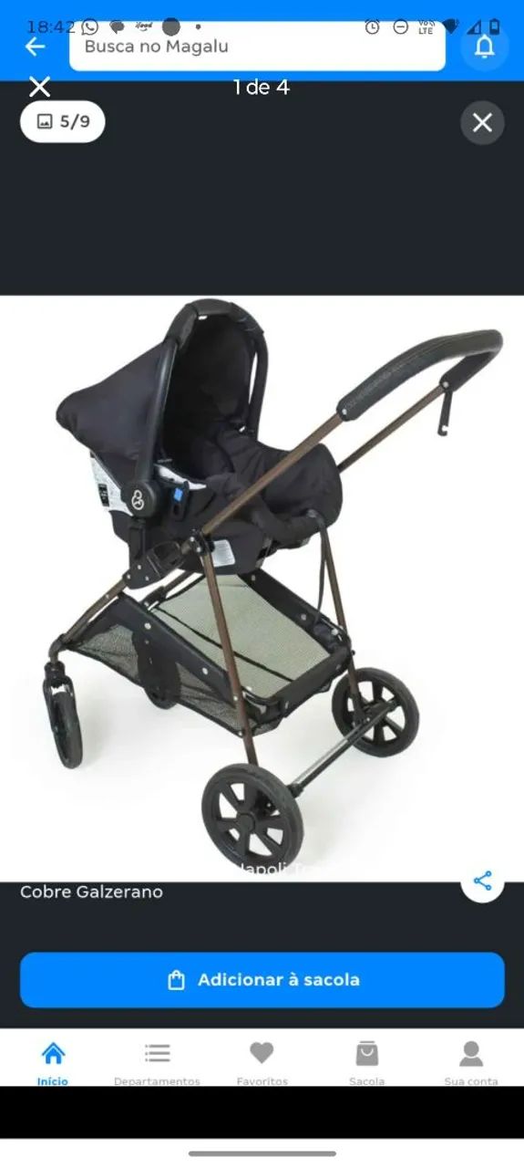 Carrinho de bebe - Foto 3