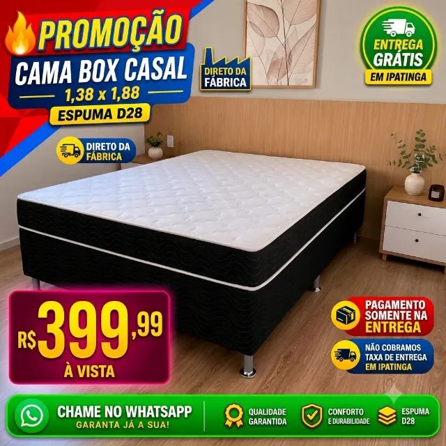 CAMA BOX DIRETO DA FÁBRICA