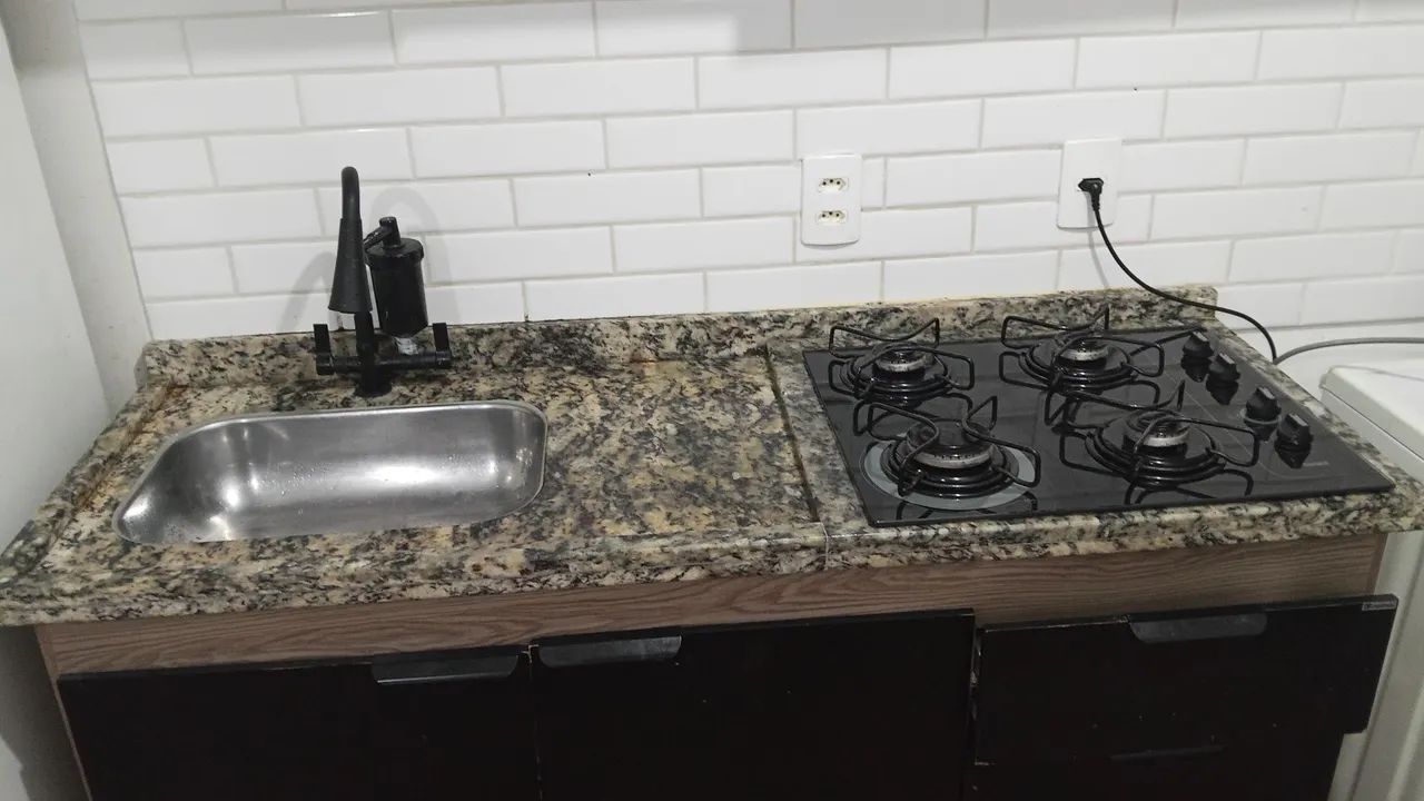 Bancada cozinha em granito com cuba  - Foto 4