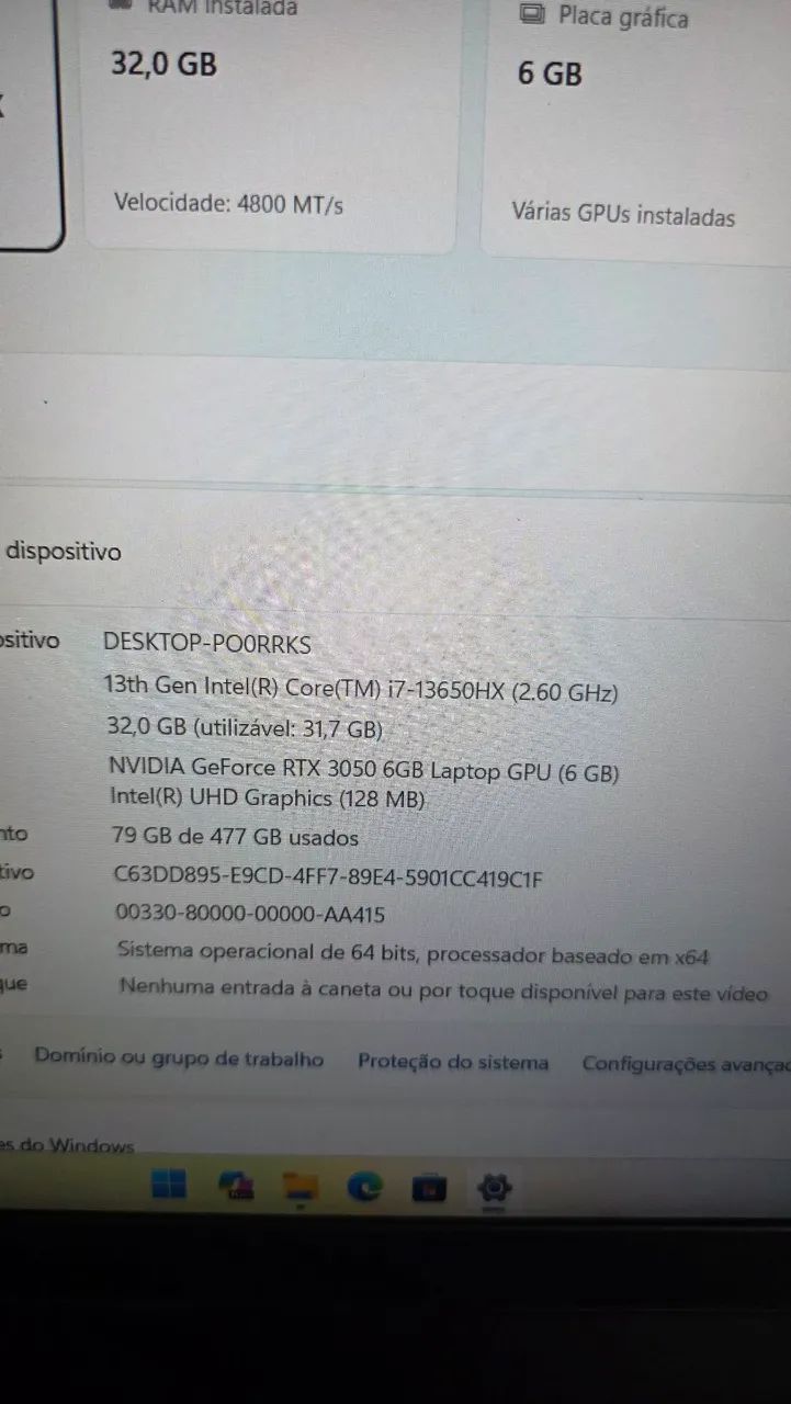 Dell G15 32Gb Ram - Notebook Gamer - Foto 3