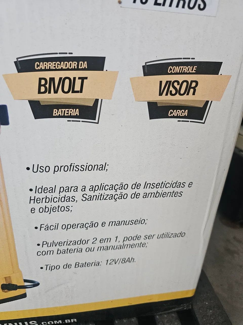 Pulverizador Lynus a bateria/manual - Foto 2